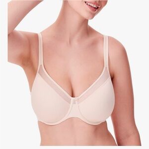 Bali Cream Seamless Underwire Bra LIKE NEW